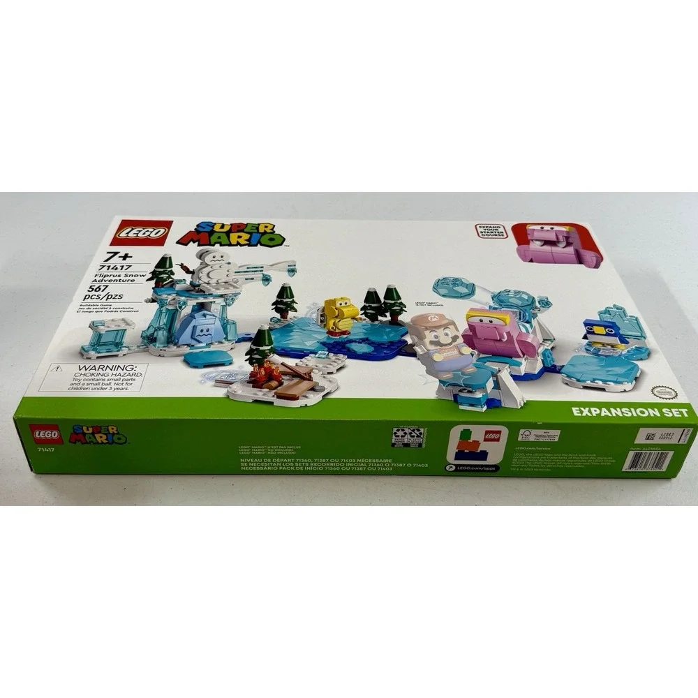 Lego Super Mario Fliprus Snow Adventure   #71417  *RETIRED* *BRAND NEW*
